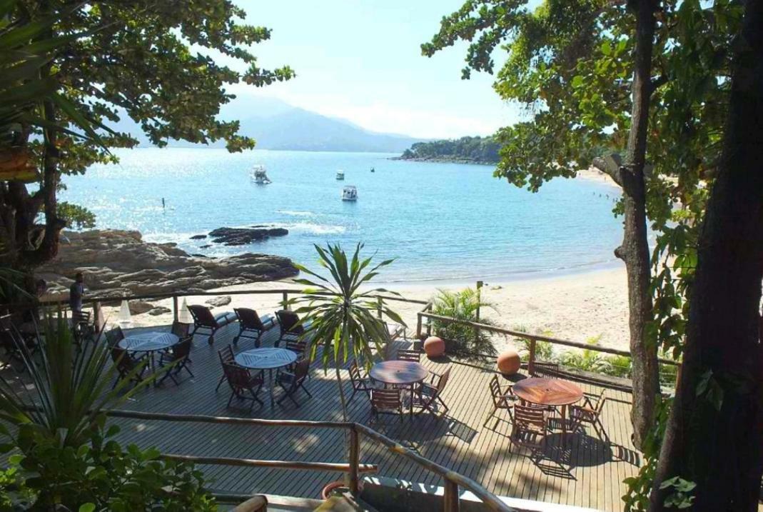 Bangalo Com Vista Para O Mar No Condominio Yacamim Ilhabela Praia Do Curral Esterno foto